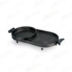 Electric Indoor Grill With Hot Pot made in china