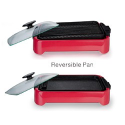 cheap  Reversible Electric Griddle With Hole