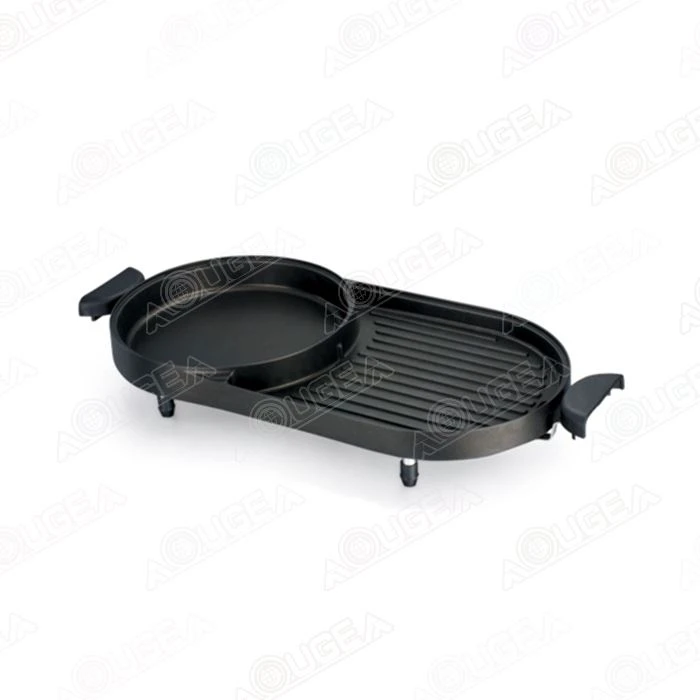Electric Indoor Grill With Hot Pot pan china