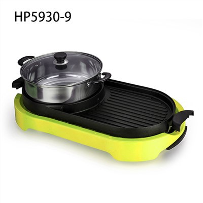 Shabu Shabu Electric Hot Pot with Grill